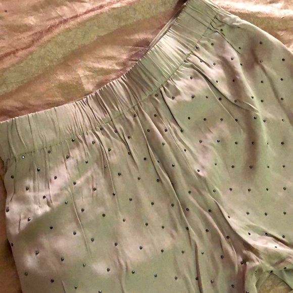 BCBGMaxAzria Silky Studded Pants - Picture 7 of 11